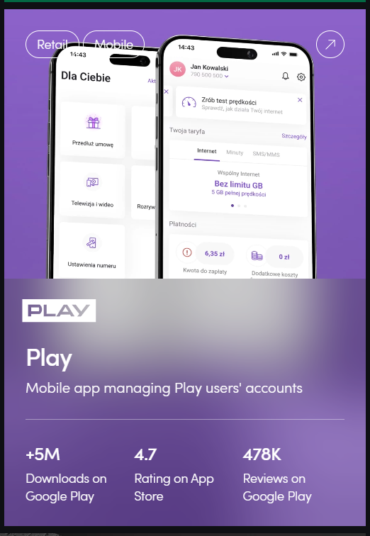 PLAY application Miquido - product market fit