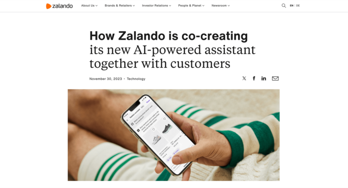 Best 7 Generative AI Projects in 2024: Zalando Shopping Assistant