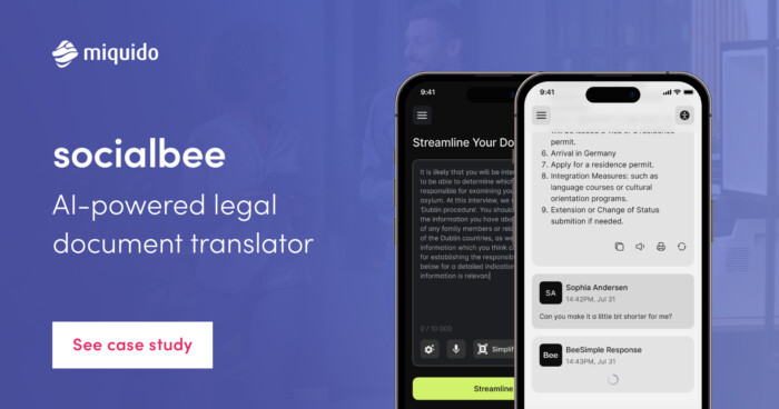 Social Bee: AI-powered legal document translator