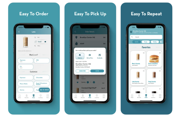 Caribou Coffee - Flutter food delivery application