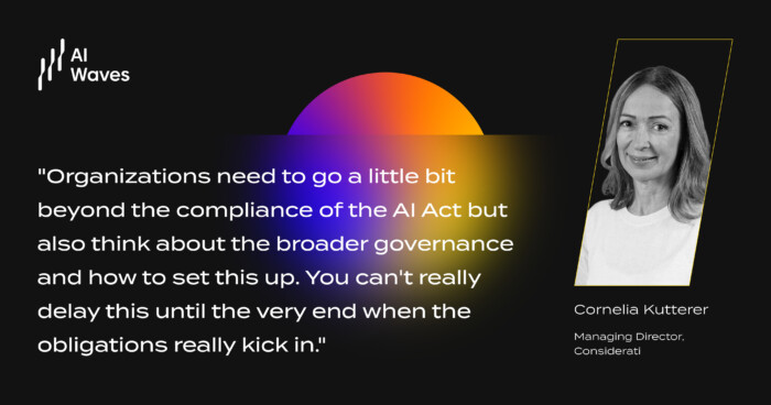 Cornelia Kutterer on Governance Beyond AI Act