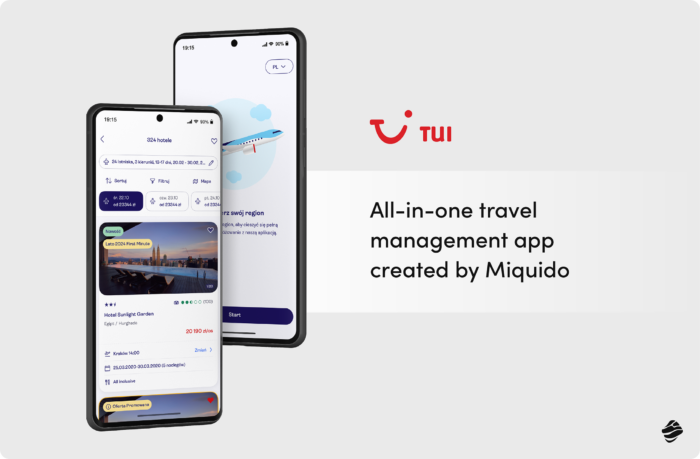 TUI: All-in-one travel management app created by Miquido