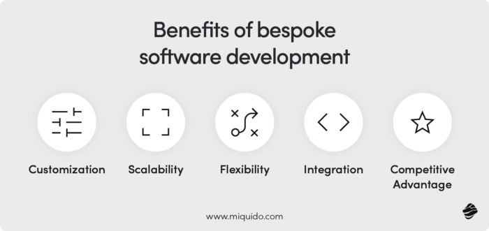 Benefits of bespoke Software Development