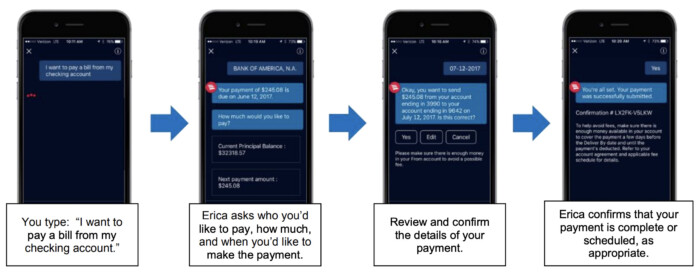 Chatbot for finance example