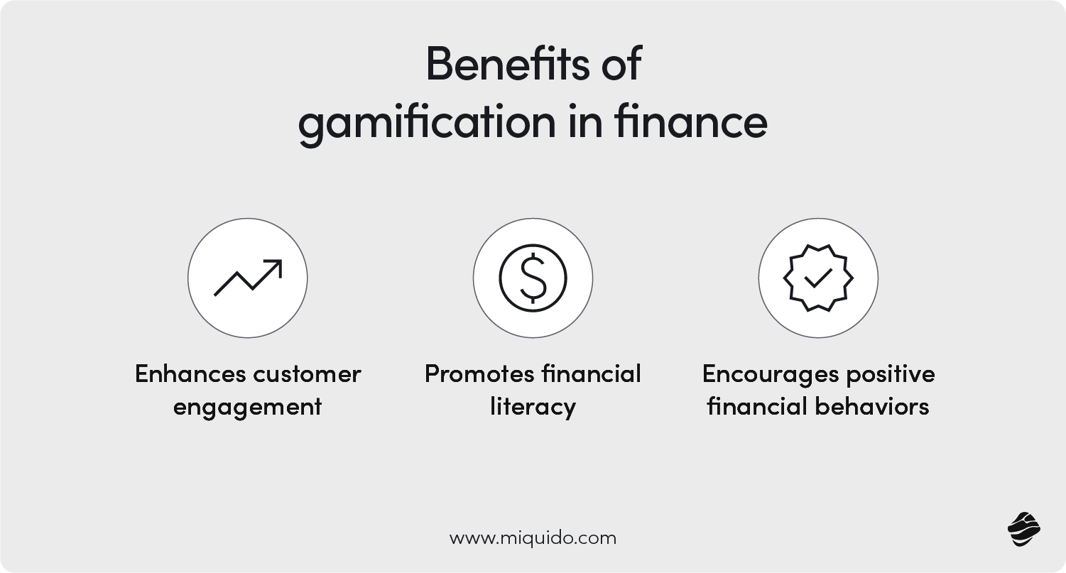 Gamification in finance benefits