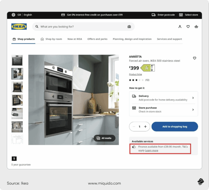 ikea 1@4x embedded finance