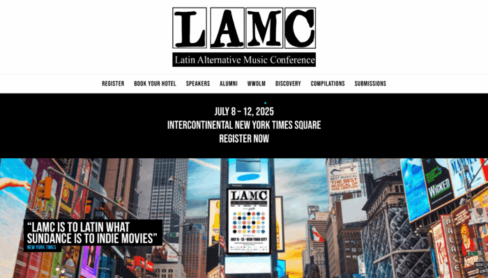 latin alternative music conference music industry events 2025